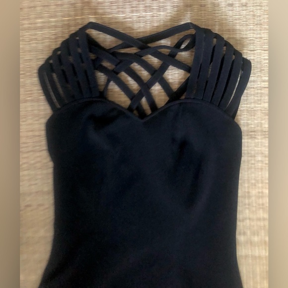 LBD!!! CUTE BLACK DRESS Vintage size 6 - Picture 2 of 5